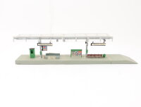 Kibri  H0 Gebäude überdachter Bahnsteig Neu-Ulm...