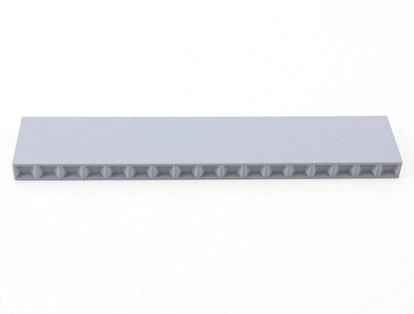 H0 Bahnsteig Plattform Mittelstück schmal modular 180 x 35 x 10 mm grau 1:87