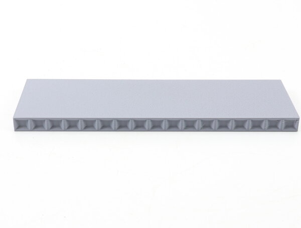 H0 Bahnsteig Plattform Mittelstück modular 180 x 55 x 10 mm grau 1:87