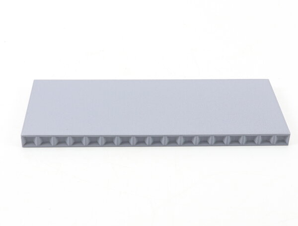H0 Bahnsteig Plattform Mittelstück breit modular 180 x 70 x 10 mm grau 1:87