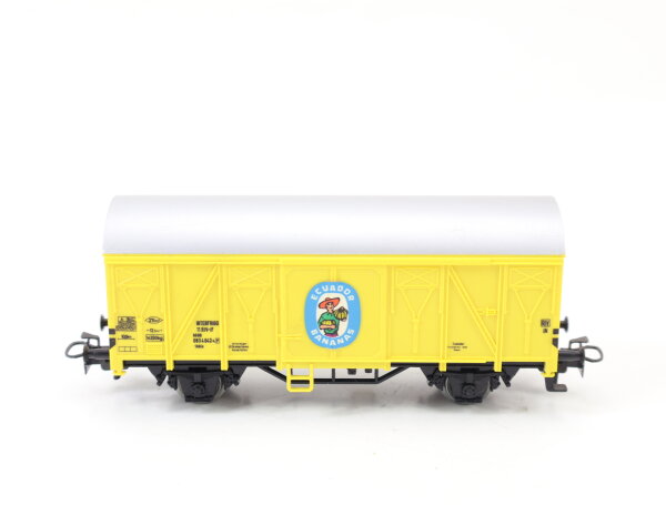Märklin H0 4414 gedeckter Güterwagen "Ecuador Bananas" 083 4 042-4 Ibbls gelb