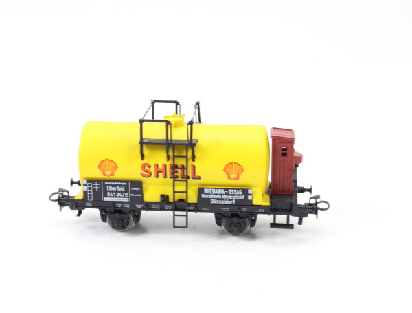 Märklin H0 4676 Güterwagen Kesselwagen mit Brhs. "Shell-Rhemania" 541347 DR