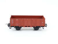 Trix Express H0 3414 offner Güterwagen Hochbordwagen 63 001 DB / Guss OVP