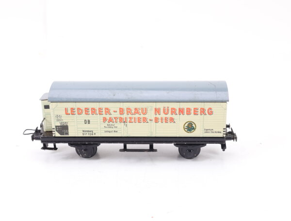 Trix Express H0 20/80 Güterwagen Bierwagen mit Brhs. "Lederer Bräu" 517 706 DB