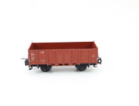 Trix Express H0 3414 offner Güterwagen Hochbordwagen 63 001 DB / Guss OVP