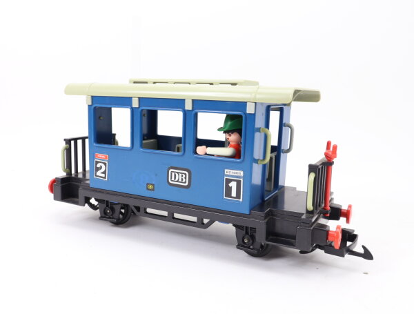 Playmobil 4111 Eisenbahn Waggon Güterwagen Spur G UNBESPIELT & OVP 80er