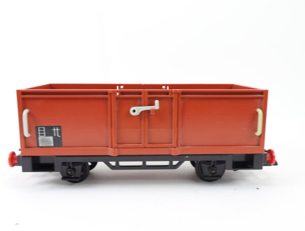 Playmobil Spur G 4110 offener Güterwagen Hochbordwagen braun