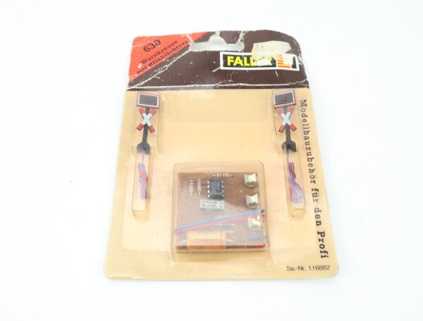 Faller H0 630 Signale Warnkreuze mit Blinklichtern