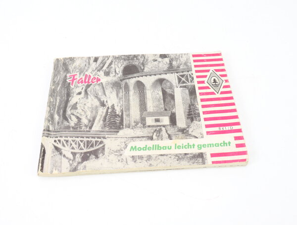Faller 841 D Modellbau Katalog 1973/1974 "Modellbau leicht gemacht"