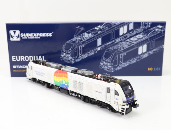 Sudexpress H0 S1592370 E-Lok "F=ma" BR 159 237-7 HHPI / Digital Sound NEM OVP