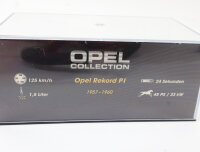 Opel Collection Modellauto Opel Rekord PI 1957-1960 blau/weiß / 1:43
