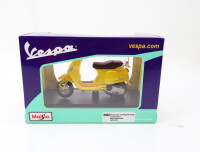 Maisto 16887 Modellfahrzeug Roller Vespa LXV 2013 gelb / 1:18 OVP
