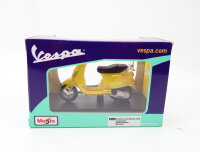 Maisto 16887 Modellfahrzeug Roller Vespa LXV 2013 gelb / 1:18 OVP