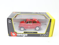 Bburago 22099 Modellauto PKW Fiat 500 L rot 1:24 OVP