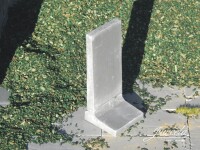 Juweela 23479 Betonstützen 260cm, L-Sockel - 10x 1:32