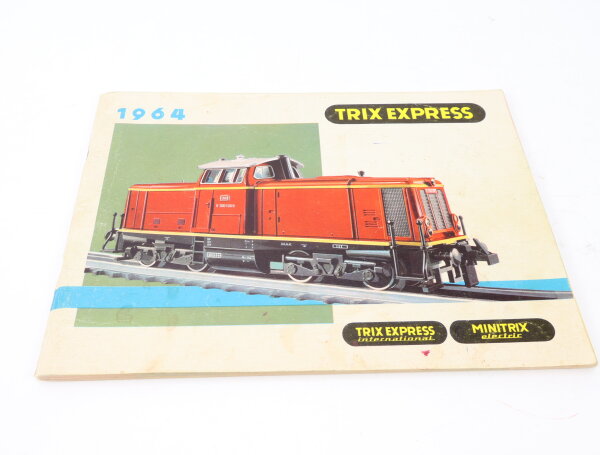 Trix Express Minitrix Katalog 1964 Heft Modelleisenbahn mit Preisen