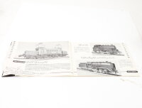 Trix Express historischer Katalog Prospekt mit Preisen...