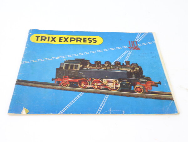 Trix Express historischer Katalog Prospekt mit Preisen 1956