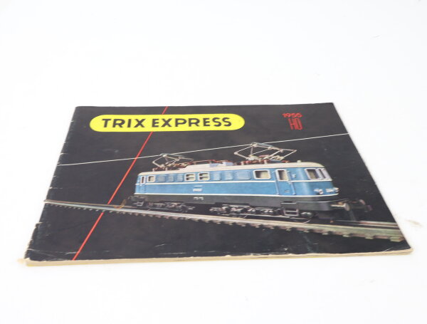 Trix Express historischer Katalog Prospekt mit Preisen 1955