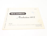 Trix Express H0 Neuheiten Katalog 1953