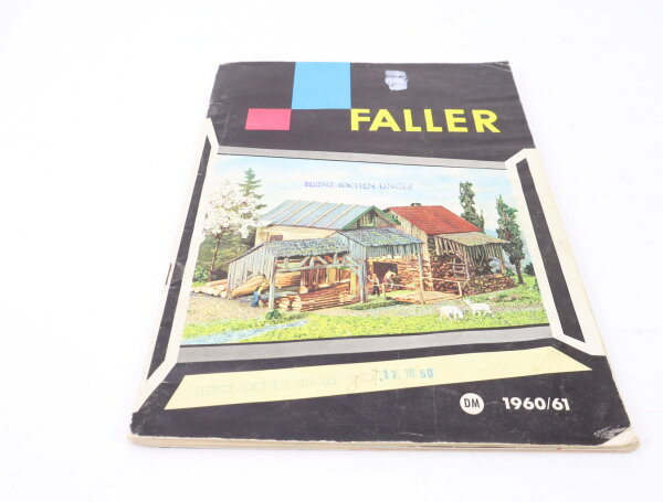 Faller Modellbau Katalog 1960/61