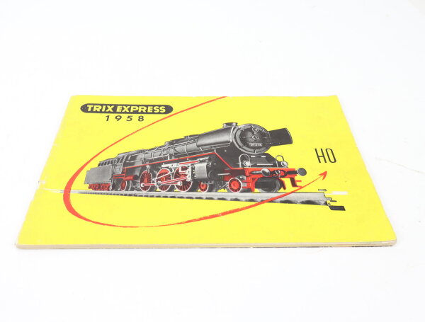 Trix Express H0 Katalog Prospekt mit Preisen 1958