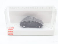 Busch H0 52942 Modellauto VW Käfer schwarz...