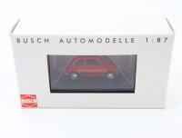 Busch H0 48705 Modellauto Fiat 500 rot 1:87 OVP