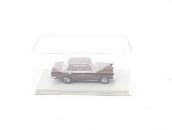 Brekina H0 13101 Modellauto PKW Mercedes-Benz 280 SE (W108) dunkelbraun / 1:87
