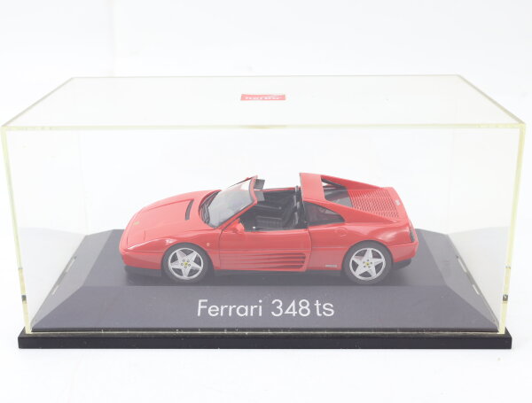 Herpa Modellauto PKW Ferrari 348 ts rot im Display / 1:43