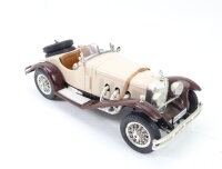 Bburago Modellauto PKW Mercedes-Benz SSK 1928 beige/braun...