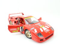 Bburago Modellauto PKW Rennwagen Ferrari F40 (1987)...