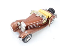 Bburago 3020 Modellauto PKW Mercedes-Benz 500 K Roadster von 1936 braun / 1:20