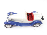 Bburago Modellauto Alpha Romeo 2300 Spider (1932) blau/weiß / 1:18