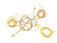 Spur H0 N TT Beleuchtung 5x Beleuchtungssockel...