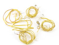 Spur H0 N TT Beleuchtung 5x Beleuchtungssockel...