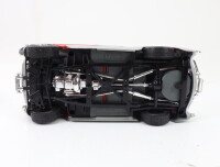 Bburago Modellauto PKW Chevrolet Corvette (1957) silber-rot / 1:18