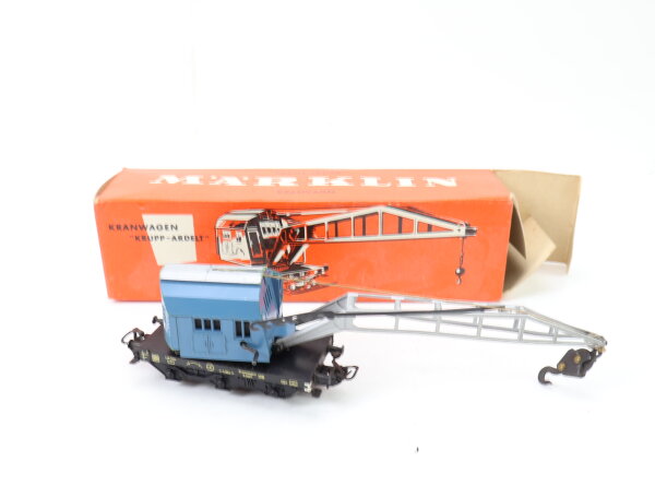 Märklin H0 4611 Güterwagen Kranwagen "Krupp Ardelt" blau 315/2 DB