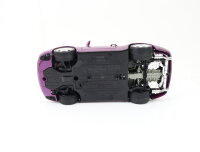 Bburago Modellauto PKW Porsche 911 Carrera 1993 lila / Metall 1:18