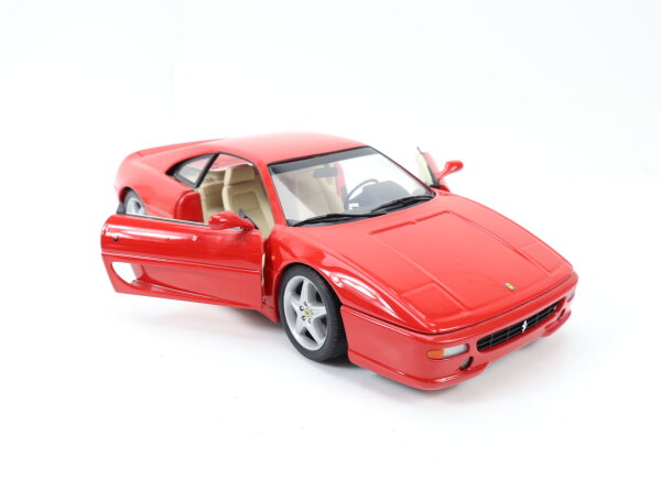 UT Models Modellauto PKW Ferrari F355 Spider rot  1:18