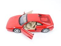 UT Models Modellauto PKW Ferrari F355 Spider rot  1:18