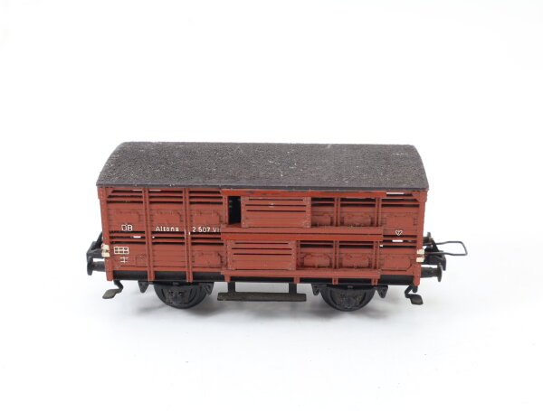 Trix Express H0 gedeckter Güterwagen Verschlagwagen 2507 DB