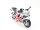 Maisto Modellfahrzeug  Motorrad Honda CBR 600F silber /  1:12