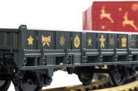 Piko Spur G 02412 Starterset Weihnachtszug Dampflok BR 80 + 2 Güterwagen "Weihnachten"
