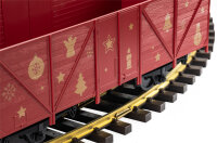 Piko Spur G 02412 Starterset Weihnachtszug Dampflok BR 80 + 2 Güterwagen "Weihnachten"