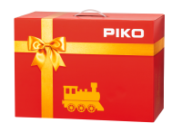 Piko Spur G 02412 Starterset Weihnachtszug Dampflok BR 80 + 2 Güterwagen "Weihnachten"