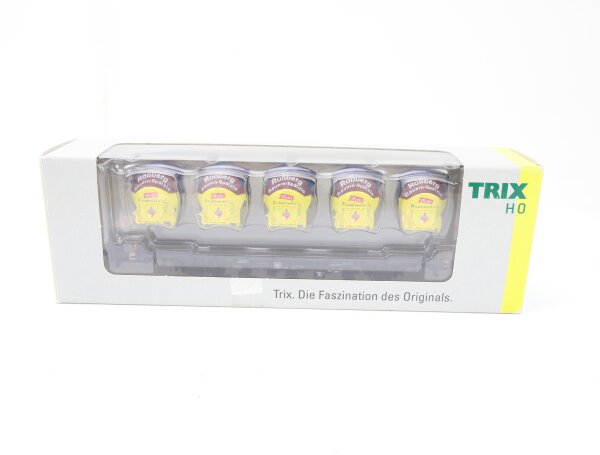 Trix Express H0 33917 Güterwagen Clubwagen 2017 Behältertragwagen Roßberg / NEM