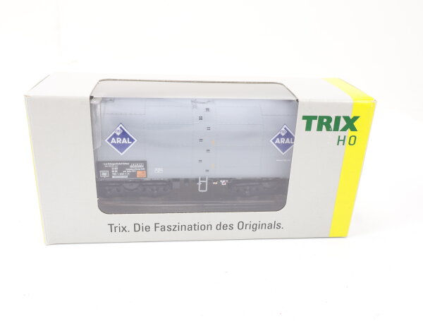Trix H0 24821 Güterwagen Clubwagen 2021 Schweröl Kesselwagen Aral DB / NEM