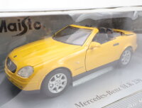Maisto 56024 Modellauto PKW Mercedes-Benz SLK 230 (1996) / 1:18 OVP