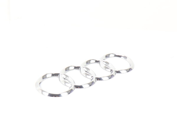 Audi Zubehör Ersatzteil Ringe Chrom hinten 184 x 60 mm